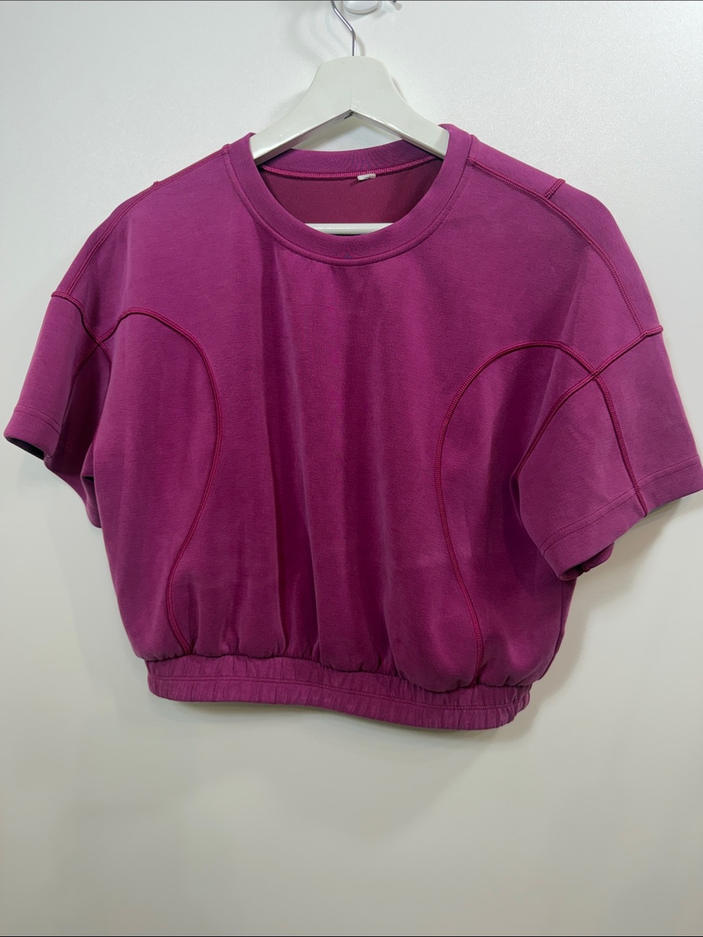 Lululemon Women’s Softstreme gathered T-shirt purple size 6
